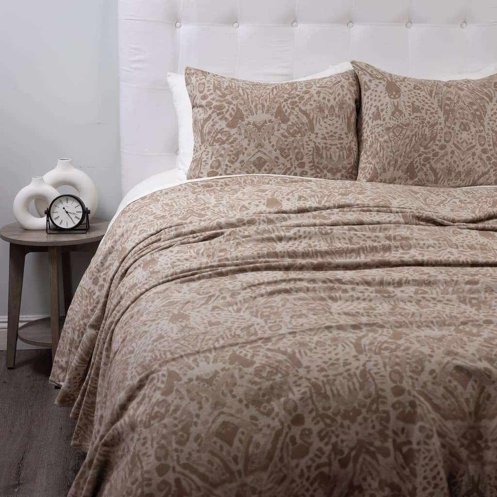 Ramira Duvet Cover, Mushroom