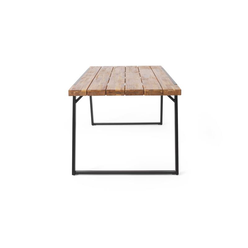 Gaylor Outdoor Acacia Wood Dining Table by Christopher Knight Home