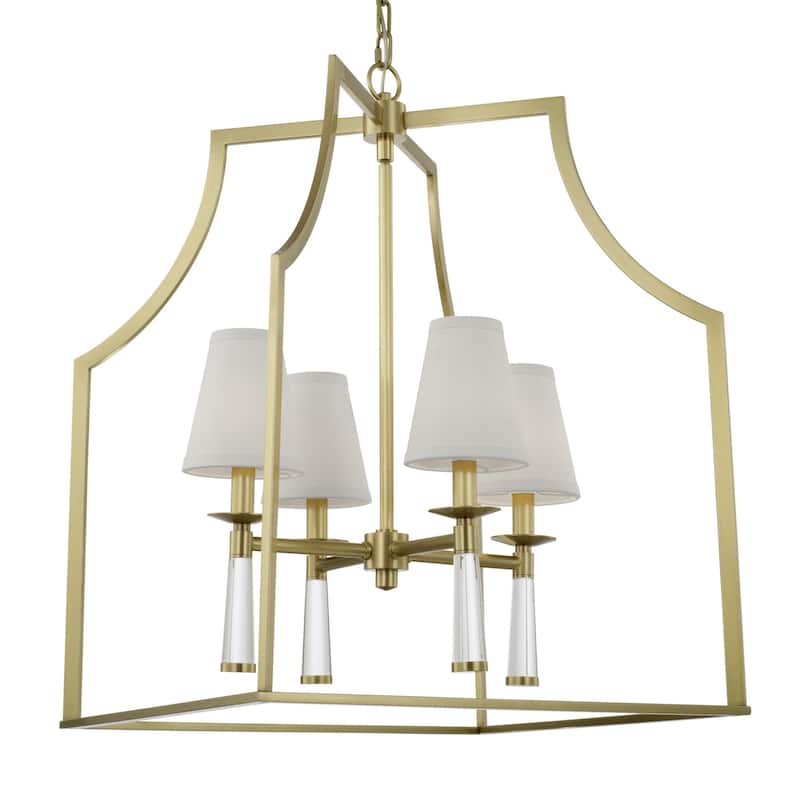 Crystorama Lighting Group Baxter 4 Light 22" Wide Chandelier