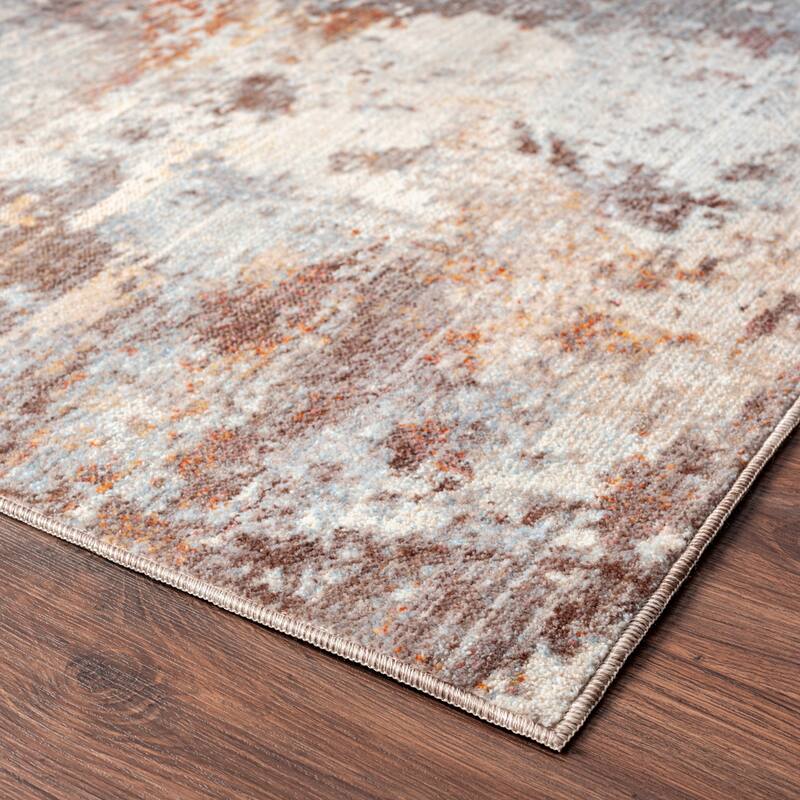 Earth/Sky Abstract Area Rug