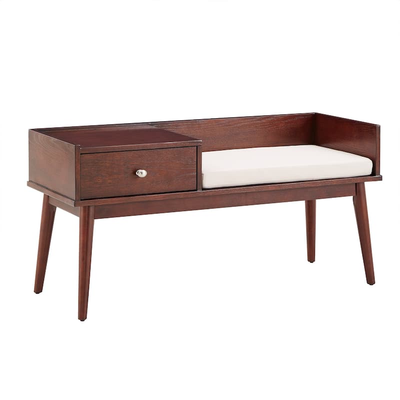 Niklas 1-drawer Cushioned Entryway Bench iNSPIRE Q Modern