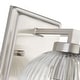 preview thumbnail 2 of 9, Golden Lighting 3094-BA1 Elliott 8" Tall Bathroom Sconce