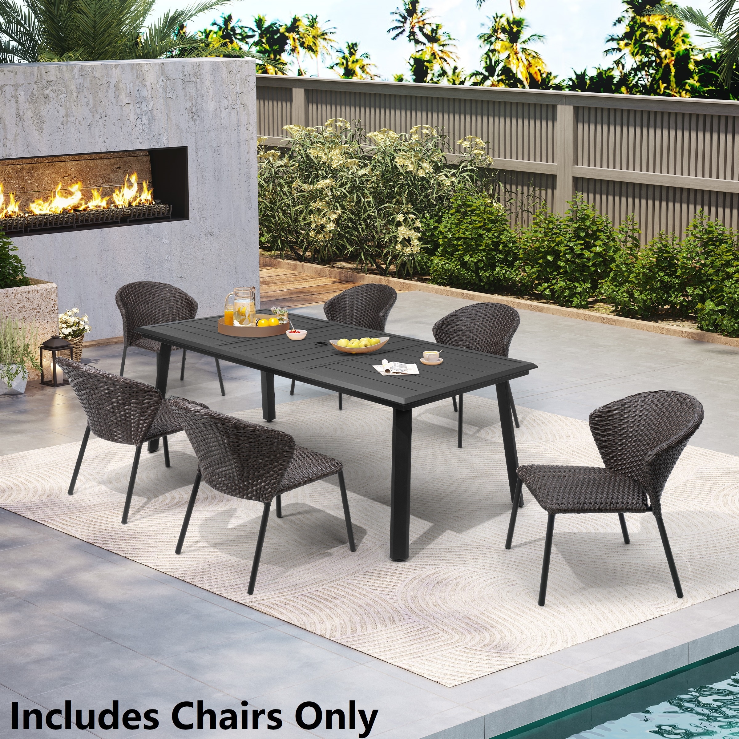 Better homes and gardens ambriz stacking wicker chair best sale