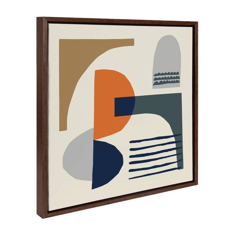 Kate and Laurel Sylvie Abstract Canvas by Rachel Lee of My Dream Wall