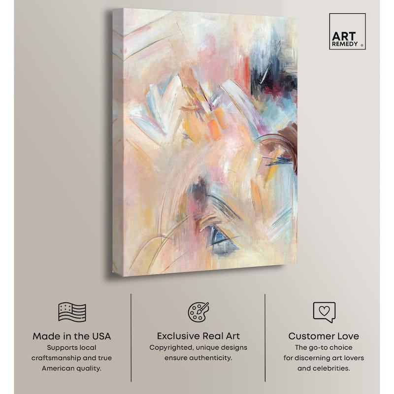 Side Effect I Canvas by Art Remedy, Gallery Wrapped