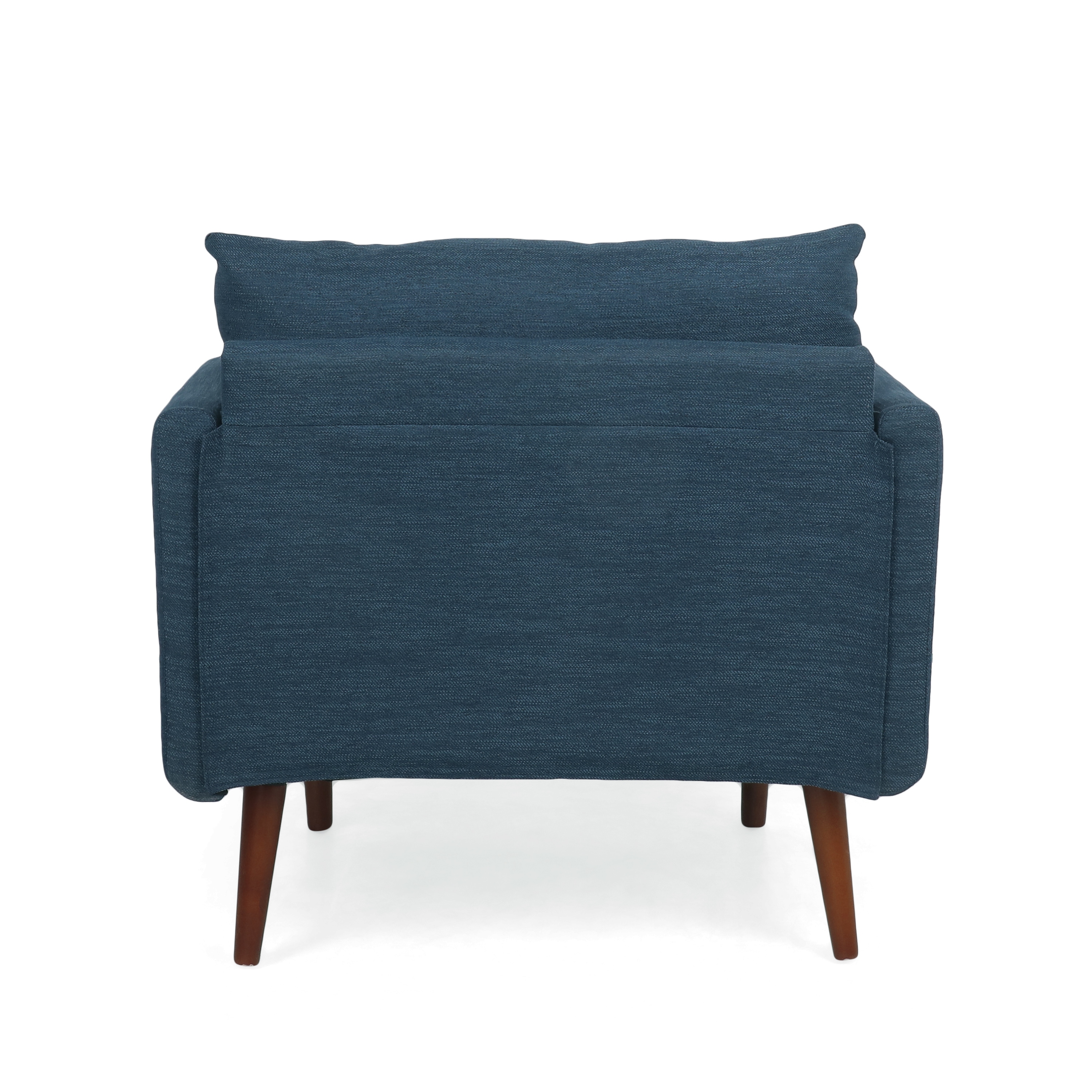 Roomfitters Modern Upholstered Accent Club Chair with Cushions, Mid-Century Supportive Lounge Seating