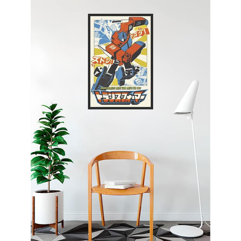 Transformers - Optimus Prime Framed Art Poster - 24 x 36 Inch