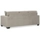 preview thumbnail 10 of 9, Signature Design by Ashley Deltona Parchment Queen Sofa Sleeper - 85" W x 38" D x 37" H