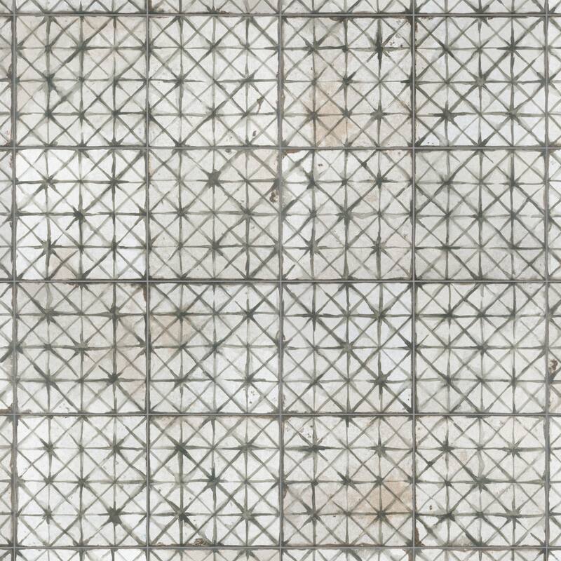 Merola Tile Kings Temple Sage 17-5/8" x 17-5/8" Ceramic Floor and Wall Tile - Sample swatch
