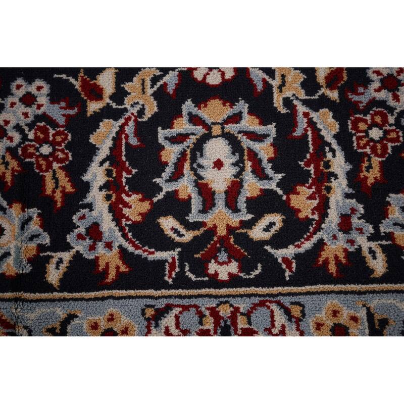 Kashan Turkish Area Rug Machine Made Traditional Carpet - 9'8" x 12'6"