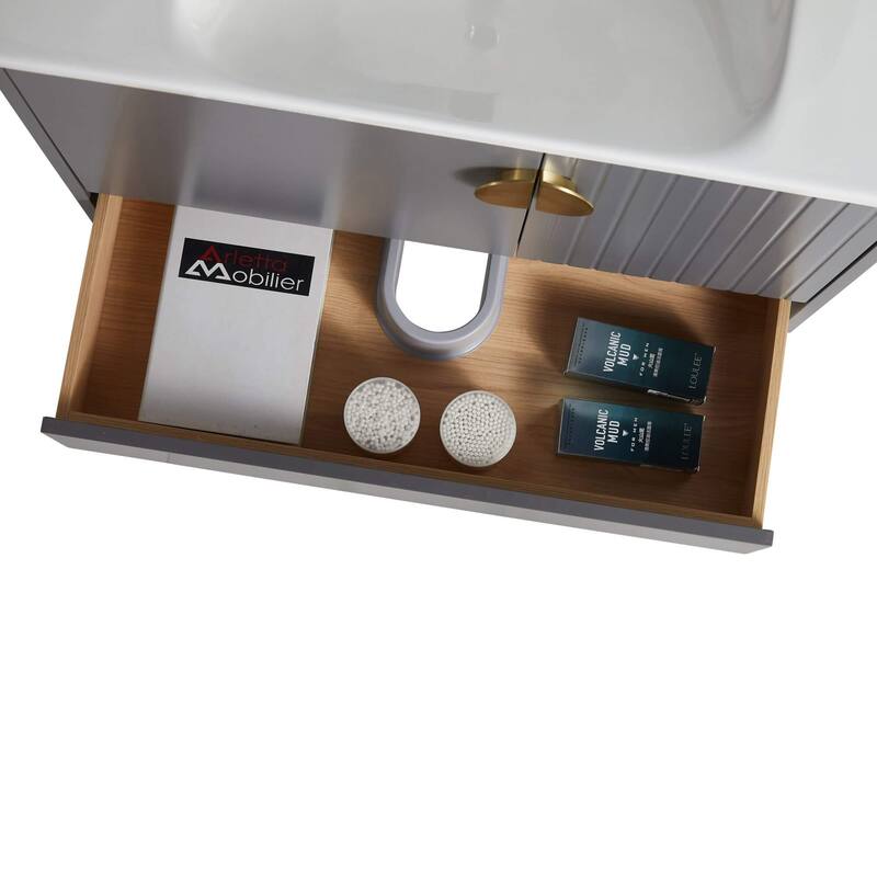 Venezian Single Bathroom Vanity with Sink