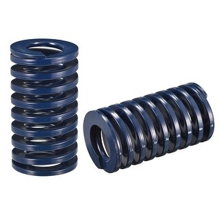 Die Spring, 2pcs 50mm OD 90mm Long Spiral Stamping Light Load ...