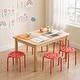 preview thumbnail 30 of 43, Stacking Stools Portable with Metal Frame Stack Nesting Stools ColorfulStackable Bar Stools Chairs (Set of 6 or 8)