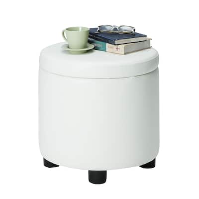 Storage Ottoman - Versatile Upholstered Seat with Hidden Compartment and Stylish Accent Look