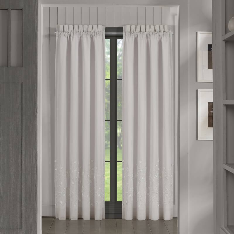 Five Queens Court Cherie 84" Window Panel Pair
