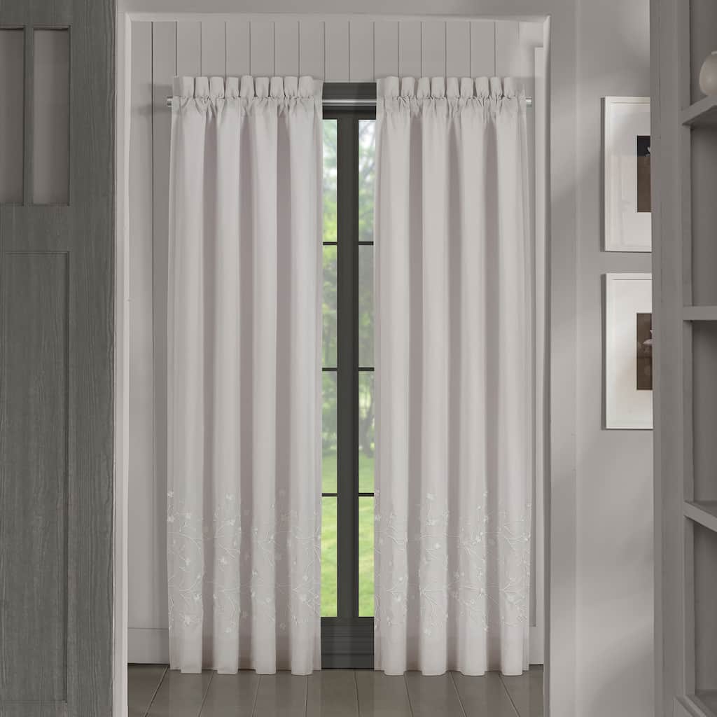 Five Queens Court Cherie 84" Window Panel Pair