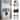 Bar Cabinet Buffet Cabinet with USB Ports, Wine Bottle & Wine Glass Rack