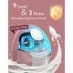 preview thumbnail 7 of 13, M6 Mobile Style Hands-free Slim Breast Pump - Maroon - Double