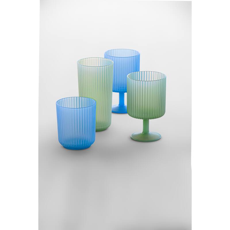 Abode Homewares Mesa PP Drinking Glass - 22 oz - Set of 6