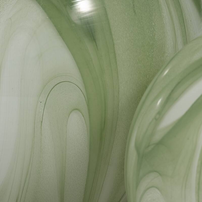 Sagebrook Home 5/6" Glass Orbs - A Timeless Addition to Home Decor Essentials, Set of 2 - 6" x 6" x 6"