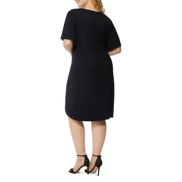 Shop Rebel Wilson X Angels Womens Plus Wrap Dress Party Jersey Overstock 28950459