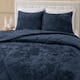 Wonderful Diamond Velvet 3 Piece Quilt Set