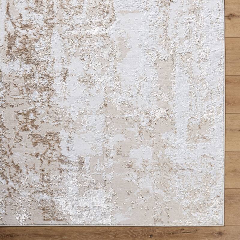 Livabliss Sunrise Abstract Area Rug