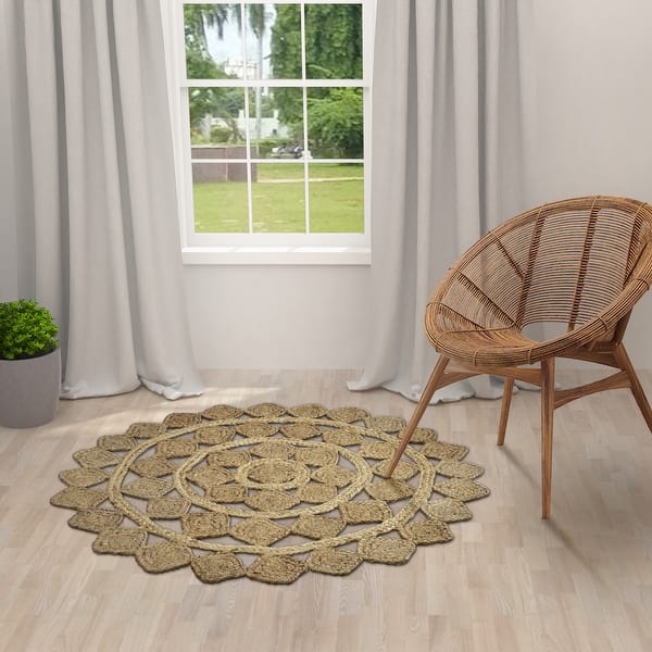 Custom Hand Braided Jute Rug