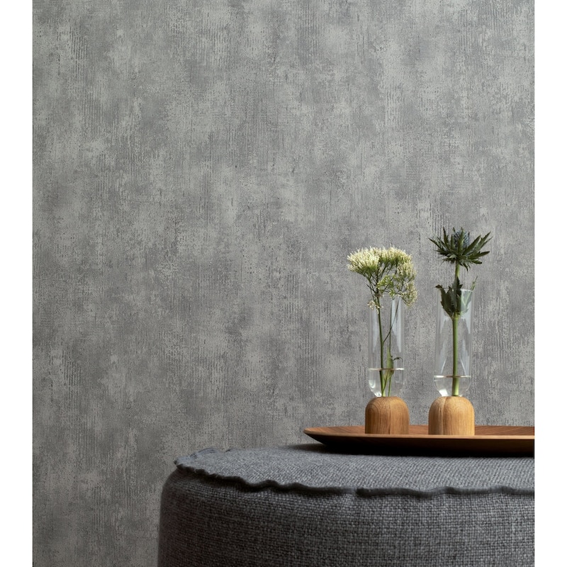 Galerie Wallcoverings Air Collection Industrial Effect Textured Matte Wallpaper Roll