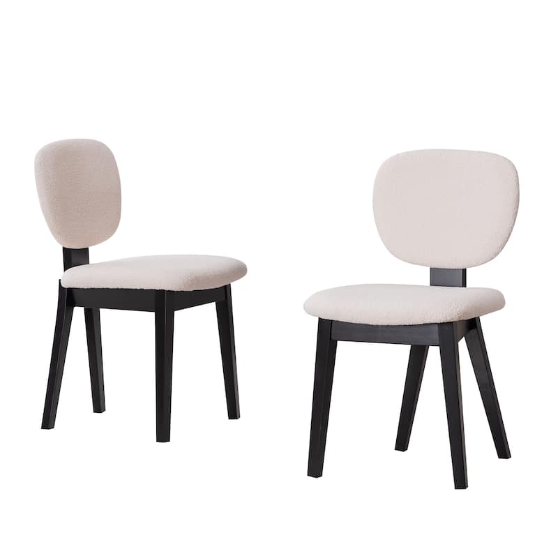 Set of 2/4/6 Mid-Century Modern Upholstered Dining Chairs