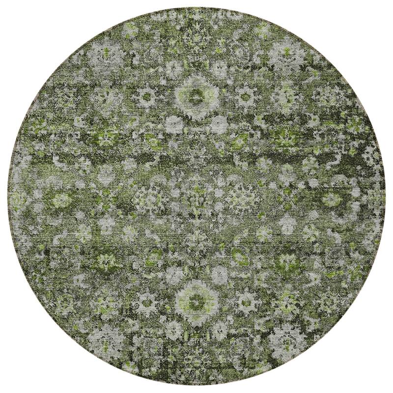 HomeRoots Oriental Traditional Rectangle Outdoor Rug