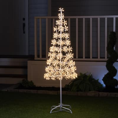 Enchanting 1120 LED Twinkle LED Metal Cluster Tree - Large