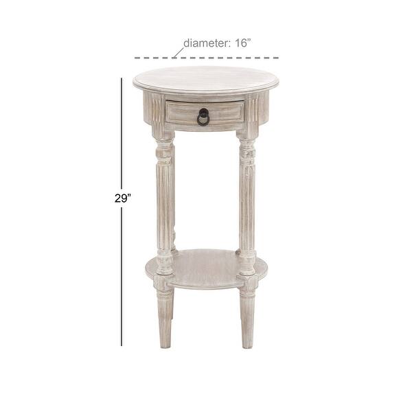 Light Brown Wood Farmhouse Accent Table On Sale Bed Bath & Beyond