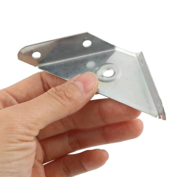 Shop Cabinet Cupboard Metal Flange Angle Corner Brace Brackets