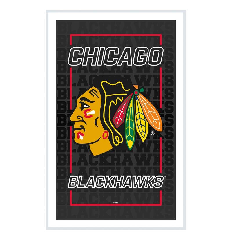 Chicago Blackhawks LED Lighted Sign