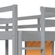 preview thumbnail 56 of 64, Loft Bed with Desk and Writing Board, Wooden Loft Bed with Nightstand