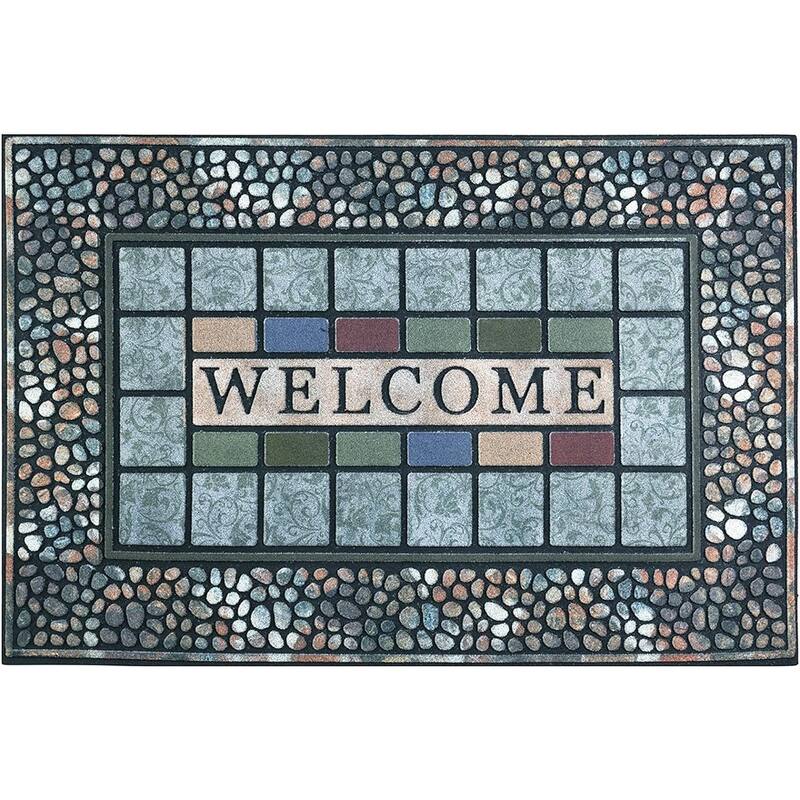 Rectangle Entry Way Doormat Front Door Rugs Outdoors Heavy Duty
