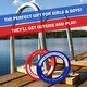 preview thumbnail 3 of 2, Activ Life Rings for Kids [Red/Blue] Best Basket Stuffers for Boys Toys Age Year Old Girls Gifts Fun Games Spring Beach