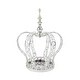 preview thumbnail 12 of 17, Crystal Bead Crown Decor Centerpiece Accent Piece Tabletop with Mirror