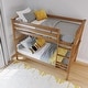 preview thumbnail 16 of 55, Max and Lily Twin over Twin Solid Wood Bunk Bed