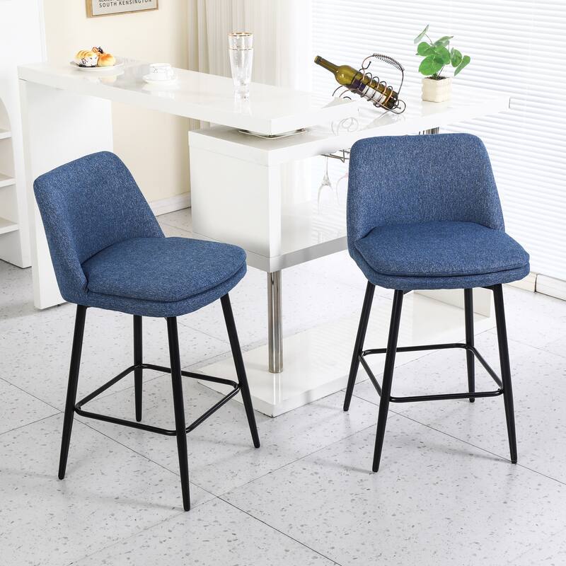 Counter Height Swivel Bar Stools Set Of 2