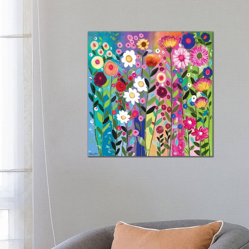 iCanvas "Rainbow Love" by Brenda Bush Canvas Print - 26x26x1.5