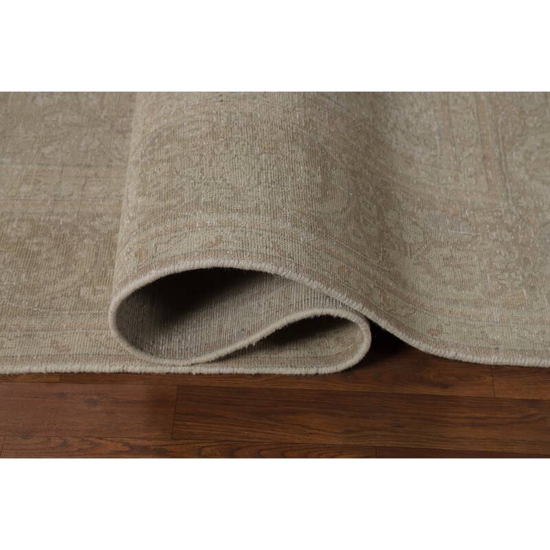 Tabriz Persian Area Rug Handmade Vintage Wool Carpet - 8'3"x 10'4"