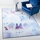 preview thumbnail 1 of 7, SAFAVIEH Machine Washable Slip Resistant Collection Inspired By Disney's Animated Film Frozen 2 - Believe 3' 3" x 5' 3" - Rectangle