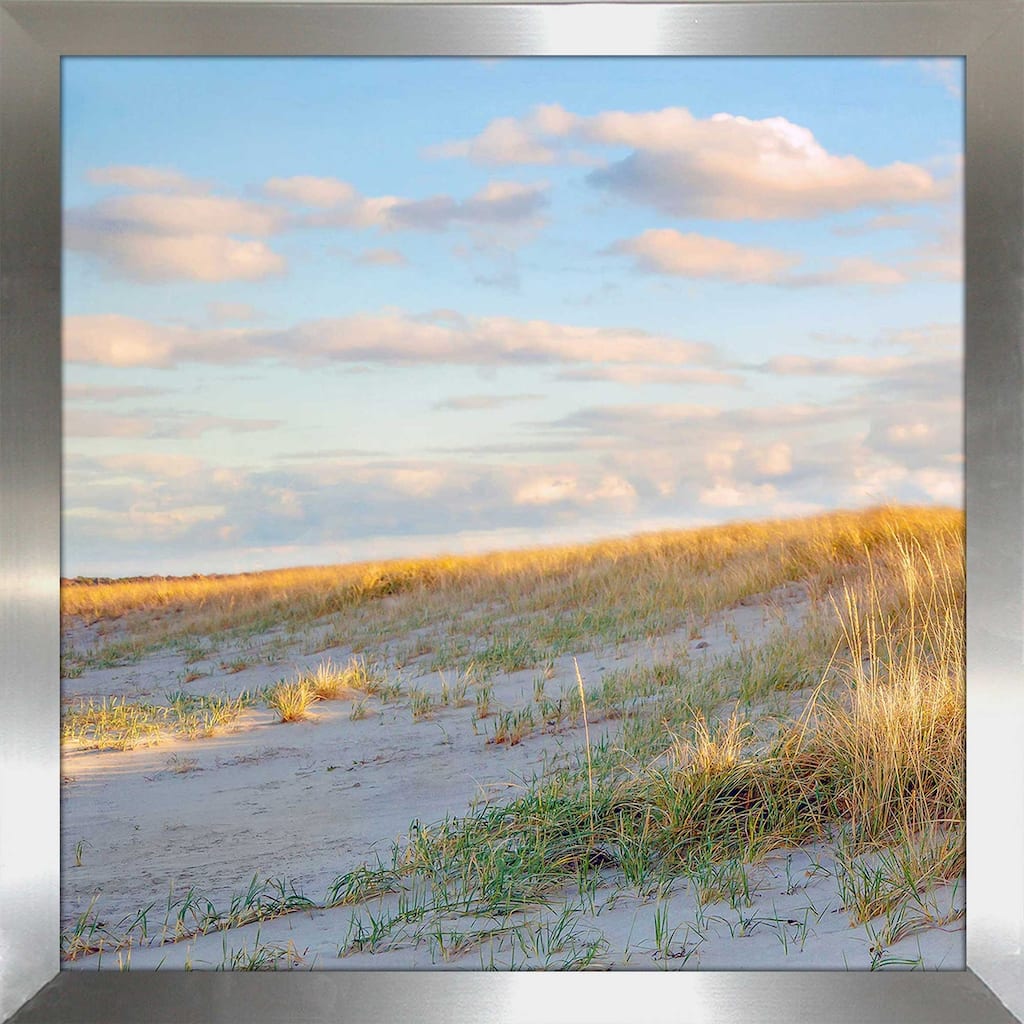 "Grassy Dunes Panorama" by Brooke T. Ryan I Print on Acrylic