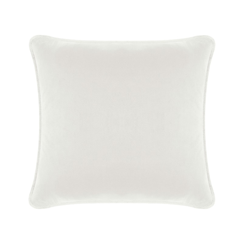Sparkles Home Coordinating Pillow - 20x20 - White Velvet