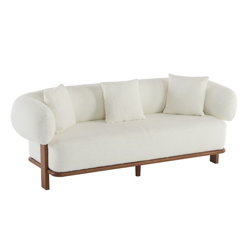 Christopher Knight Home - Oliver Wells Signature Round Arm Sofa
