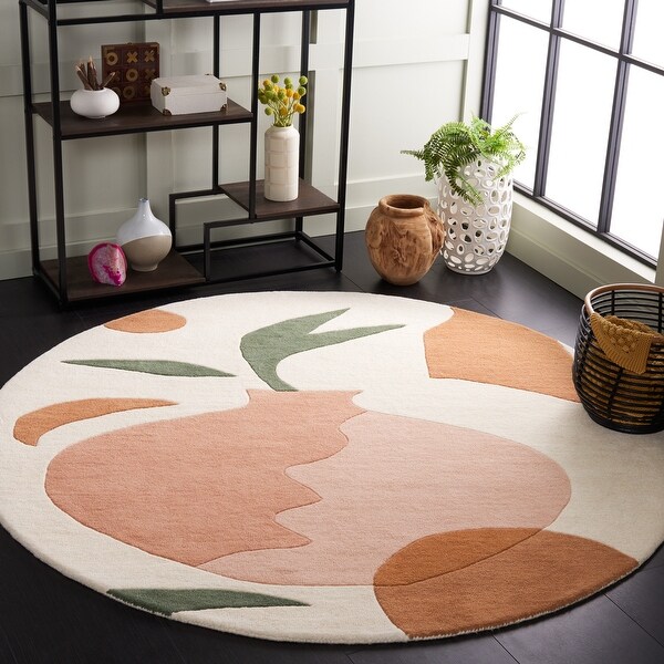 SAFAVIEH Handmade Rodeo Drive Songul Mid-Century Modern Wool Rug