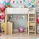 preview thumbnail 10 of 25, Full Size Loft Bed Wood Bed With Shelf,Drawers,Convertible Desk,Soft Padding and Plush Fabric Natural