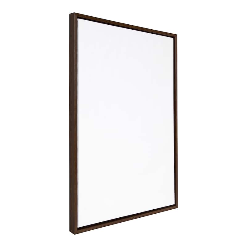 Kate and Laurel Sylvie Blank Framed Canvas On Sale Bed Bath